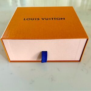 Louis Vuitton Vibrant Orange and Soft Cream Box
